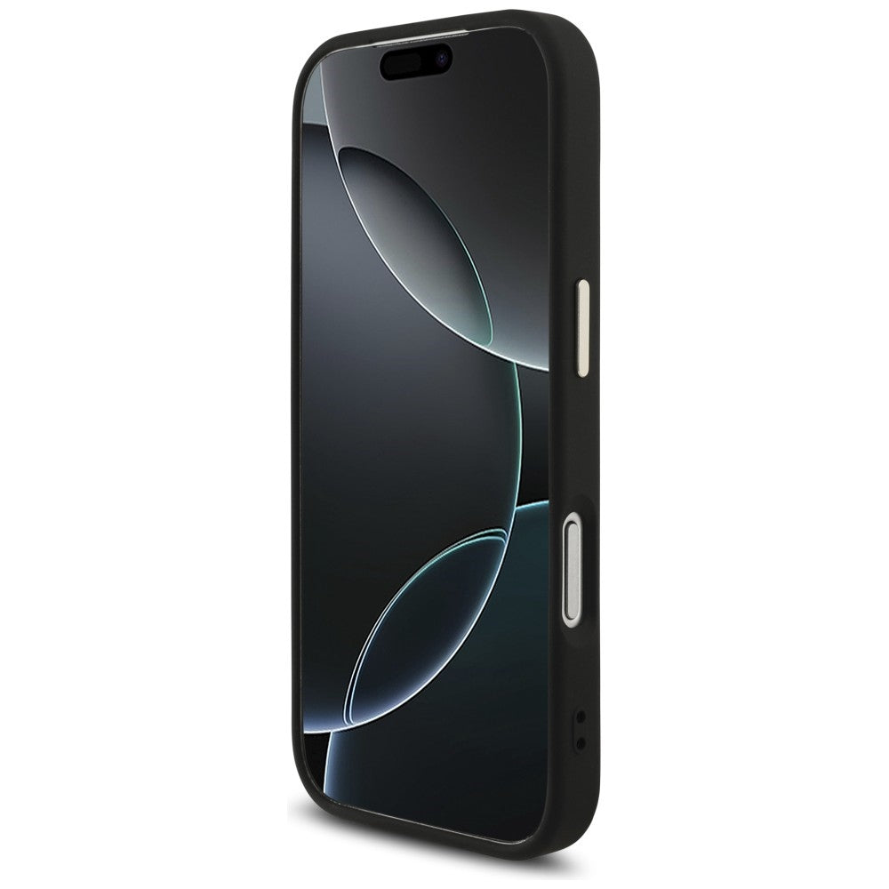 Guess iPhone 17 Pro/iPhone 18 Pro Kuori 4G Classic Logo Musta