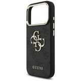Guess iPhone 17 Pro/iPhone 18 Pro Kuori 4G Classic Logo Musta