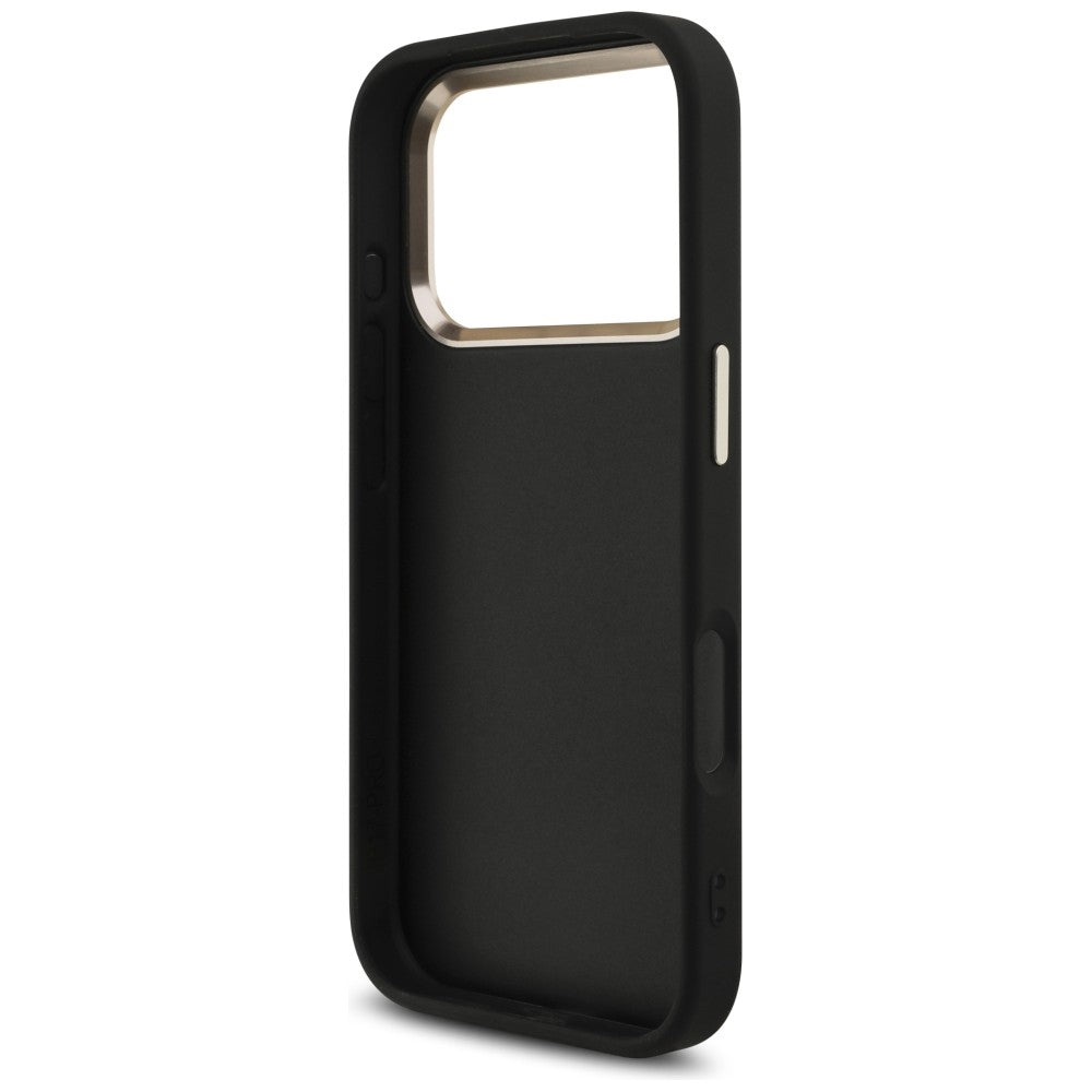 Guess iPhone 17 Pro/iPhone 18 Pro Kuori 4G Classic Logo Musta
