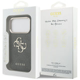 Guess iPhone 17 Pro/iPhone 18 Pro Kuori 4G Classic Logo Musta