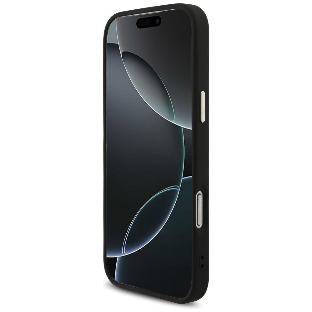 Guess iPhone 17 Pro Max/iPhone 18 Pro Max Kuori 4G Classic Logo Musta