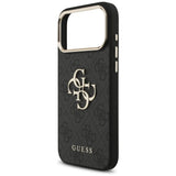 Guess iPhone 17 Pro Max/iPhone 18 Pro Max Kuori 4G Classic Logo Musta