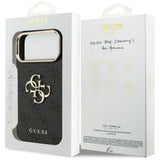 Guess iPhone 17 Pro Max/iPhone 18 Pro Max Kuori 4G Classic Logo Musta