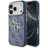 Guess iPhone 17 Pro/iPhone 18 Pro Kuori 4G Classic Logo Sininen