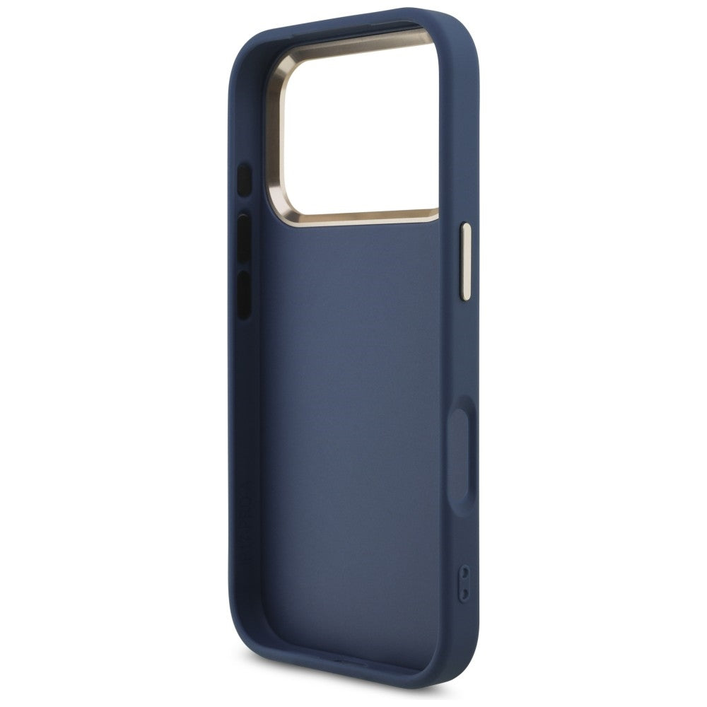 Guess iPhone 17 Pro/iPhone 18 Pro Kuori 4G Classic Logo Sininen