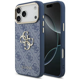 Guess iPhone 17 Pro Max/iPhone 18 Pro Max Kuori 4G Classic Logo Sininen