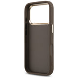 Guess iPhone 17 Pro/iPhone 18 Pro Kuori 4G Classic Logo Ruskea