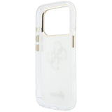 Guess iPhone 17 Pro Max/iPhone 18 Pro Max Kuori 4G Script Valkoinen