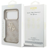 Guess iPhone 17 Pro/iPhone 18 Pro Kuori 4G Classic-logo Vaaleanpunainen