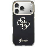 Guess iPhone 17 Pro Max/iPhone 18 Pro Max Kuori 4G Script Musta