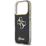 Guess iPhone 17 Pro Max/iPhone 18 Pro Max Kuori 4G Script Musta