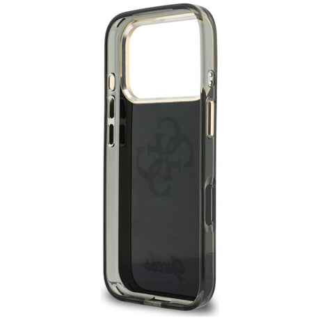 Guess iPhone 17 Pro Max/iPhone 18 Pro Max Kuori 4G Script Musta