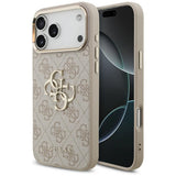 Guess iPhone 17 Pro Max/iPhone 18 Pro Max Kuori 4G Classic Logo Vaaleanpunainen