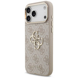 Guess iPhone 17 Pro Max/iPhone 18 Pro Max Kuori 4G Classic Logo Vaaleanpunainen
