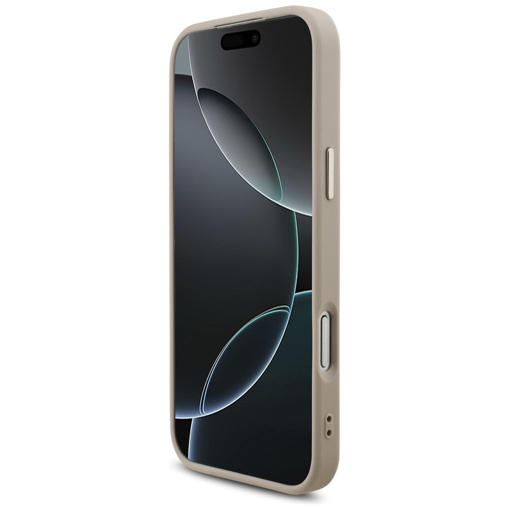 Guess iPhone 17 Pro Max/iPhone 18 Pro Max Kuori 4G Classic Logo Vaaleanpunainen