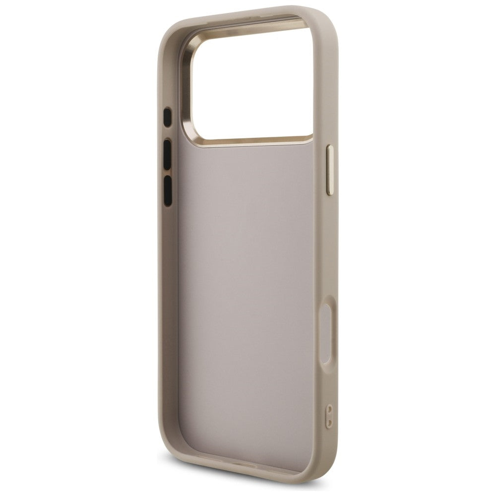 Guess iPhone 17 Pro Max/iPhone 18 Pro Max Kuori 4G Classic Logo Vaaleanpunainen