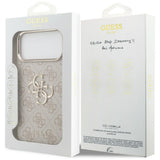 Guess iPhone 17 Pro Max/iPhone 18 Pro Max Kuori 4G Classic Logo Vaaleanpunainen