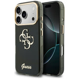 Guess iPhone 17 Pro/iPhone 18 Pro Kuori 4G Script Musta
