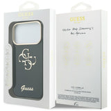 Guess iPhone 17 Pro/iPhone 18 Pro Kuori 4G Script Musta
