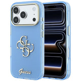 Guess iPhone 17 Pro/iPhone 18 Pro Kuori 4G Script Sininen