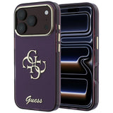 Guess iPhone 17 Pro/iPhone 18 Pro Kuori 4G Script Burgundy