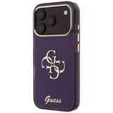 Guess iPhone 17 Pro/iPhone 18 Pro Kuori 4G Script Burgundy