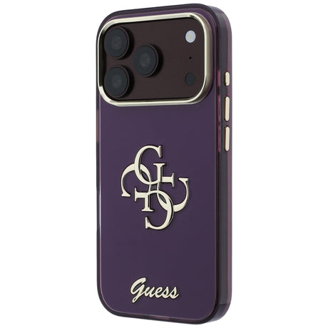 Guess iPhone 17 Pro/iPhone 18 Pro Kuori 4G Script Burgundy