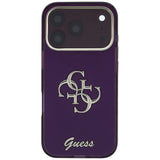 Guess iPhone 17 Pro/iPhone 18 Pro Kuori 4G Script Burgundy