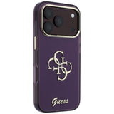 Guess iPhone 17 Pro/iPhone 18 Pro Kuori 4G Script Burgundy