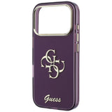 Guess iPhone 17 Pro/iPhone 18 Pro Kuori 4G Script Burgundy