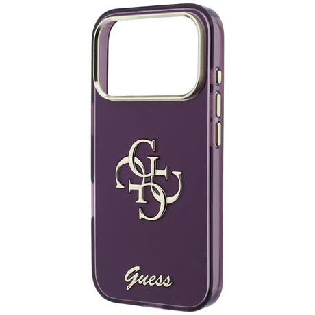 Guess iPhone 17 Pro/iPhone 18 Pro Kuori 4G Script Burgundy