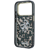 Guess iPhone 17 Pro/iPhone 18 Pro Kuori 4G Script Kilpikonnakuvio