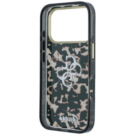 Guess iPhone 17 Pro/iPhone 18 Pro Kuori 4G Script Kilpikonnakuvio