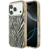 Guess iPhone 17 Pro Max/iPhone 18 Pro Max Kuori Seepraglitter Kulta