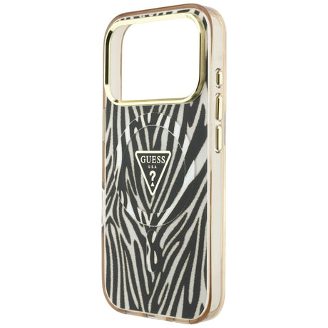 Guess iPhone 17 Pro Max/iPhone 18 Pro Max Kuori Seepraglitter Kulta