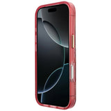 Guess iPhone 17 Pro Max/iPhone 18 Pro Max Kuori Glitter Blossom Roses Burgundy
