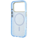 Guess iPhone 17 Pro Max/iPhone 18 Pro Max Kuori Leopard Glitter Sininen