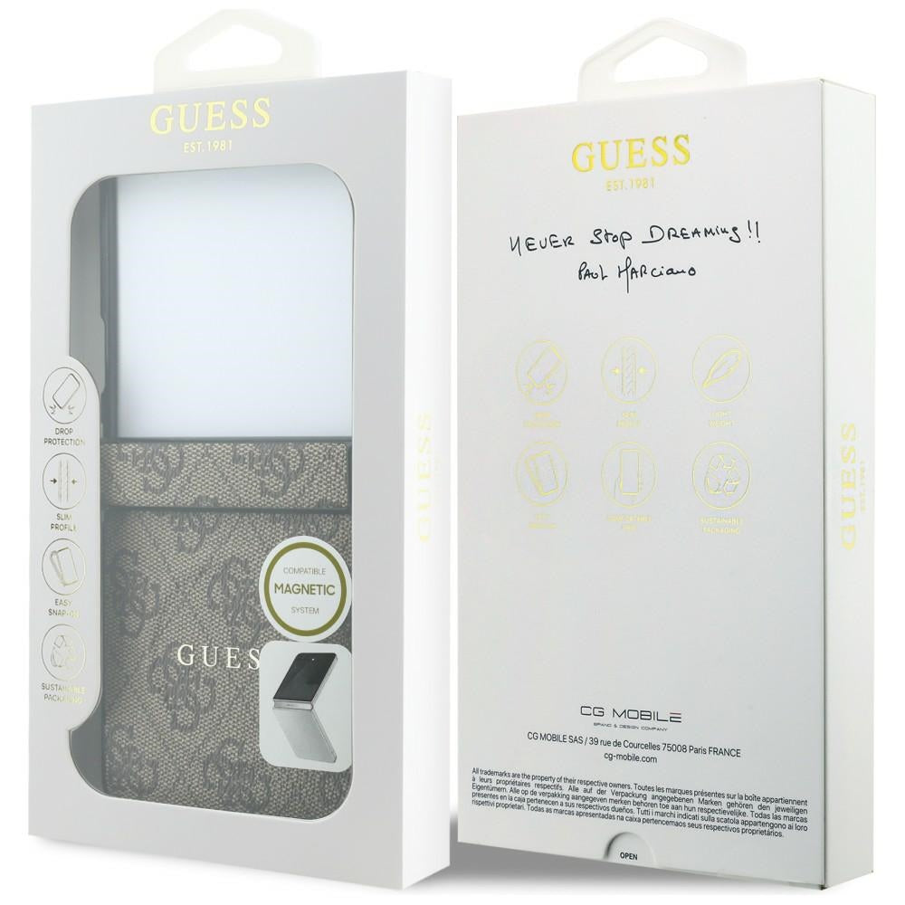 Guess Samsung Galaxy Z Flip 8 Kuori 4G Classic Ruskea