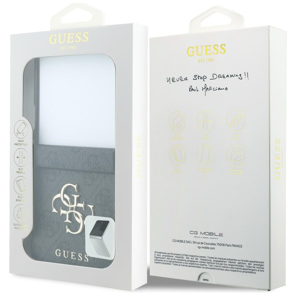 Guess Samsung Galaxy Z Flip 8 Kuori 4G Big Logo Musta