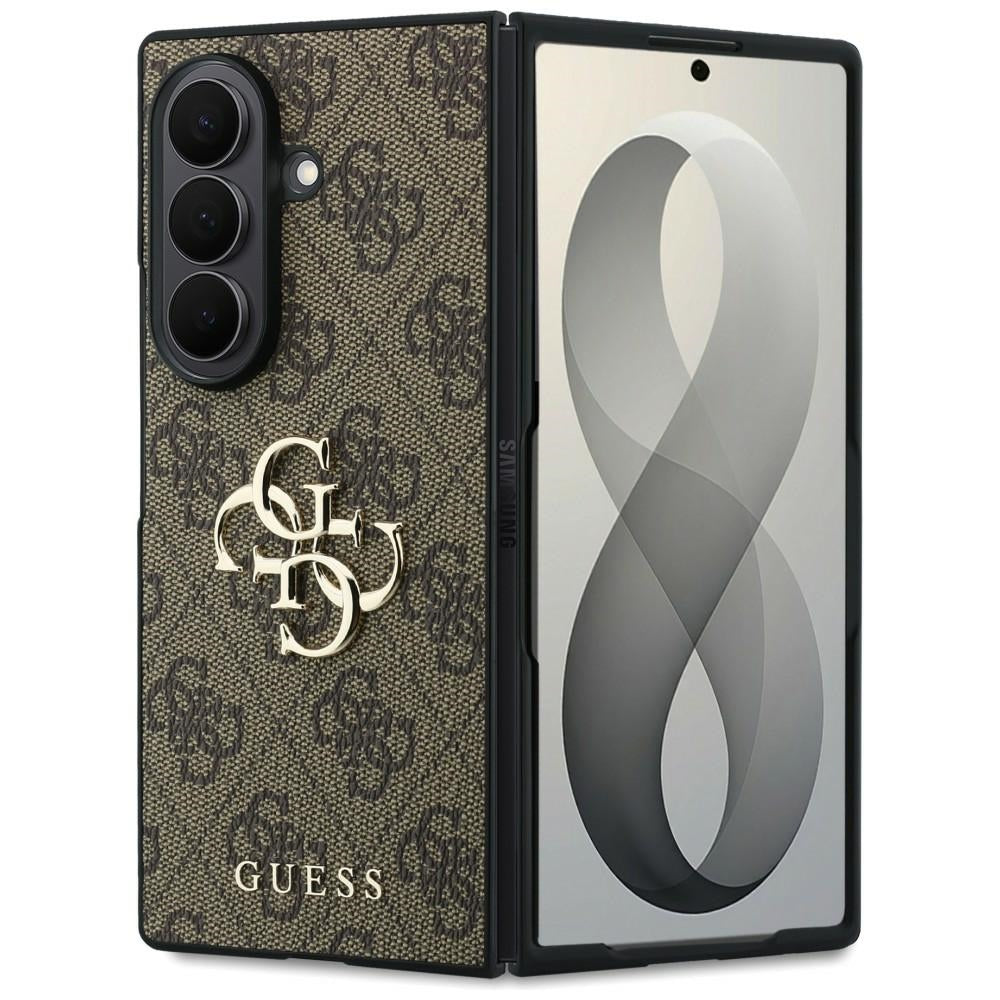 Guess Samsung Galaxy Z Fold 8 Ultra Kuori 4G Big Logo Ruskea