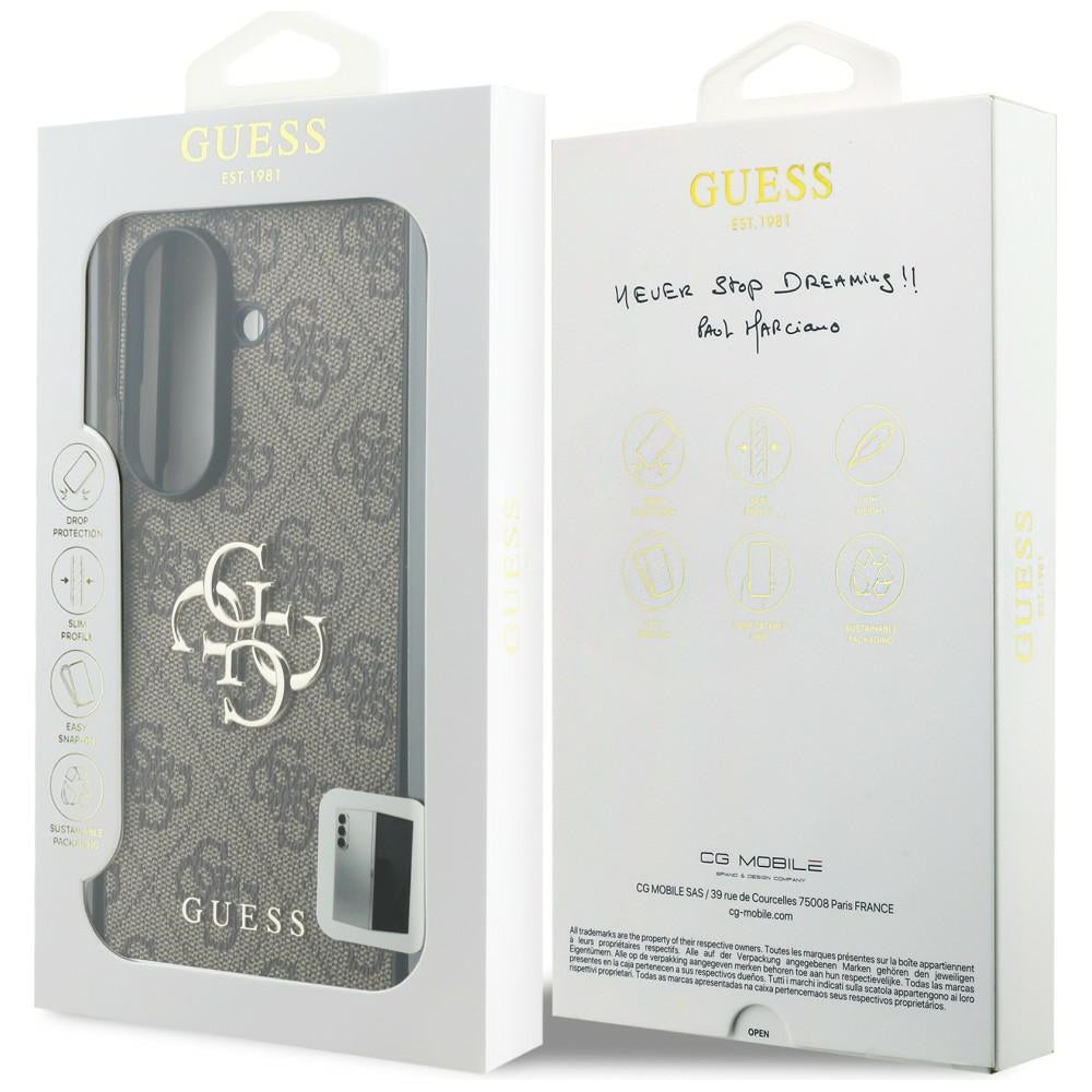 Guess Samsung Galaxy Z Fold 8 Ultra Kuori 4G Big Logo Ruskea