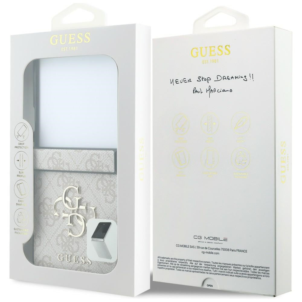 Guess Samsung Galaxy Z Flip 8 Kuori 4G Big Logo Vaaleanpunainen