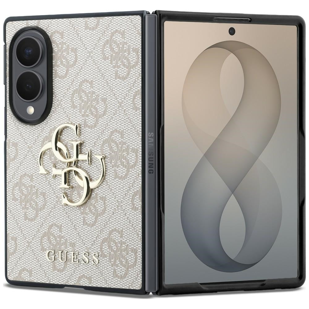 Guess Samsung Galaxy Z Fold 8 Kuori 4G Big Logo Vaaleanpunainen