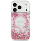Guess iPhone 17 Pro/iPhone 18 Pro Kuori hartsikimalle Vaaleanpunainen