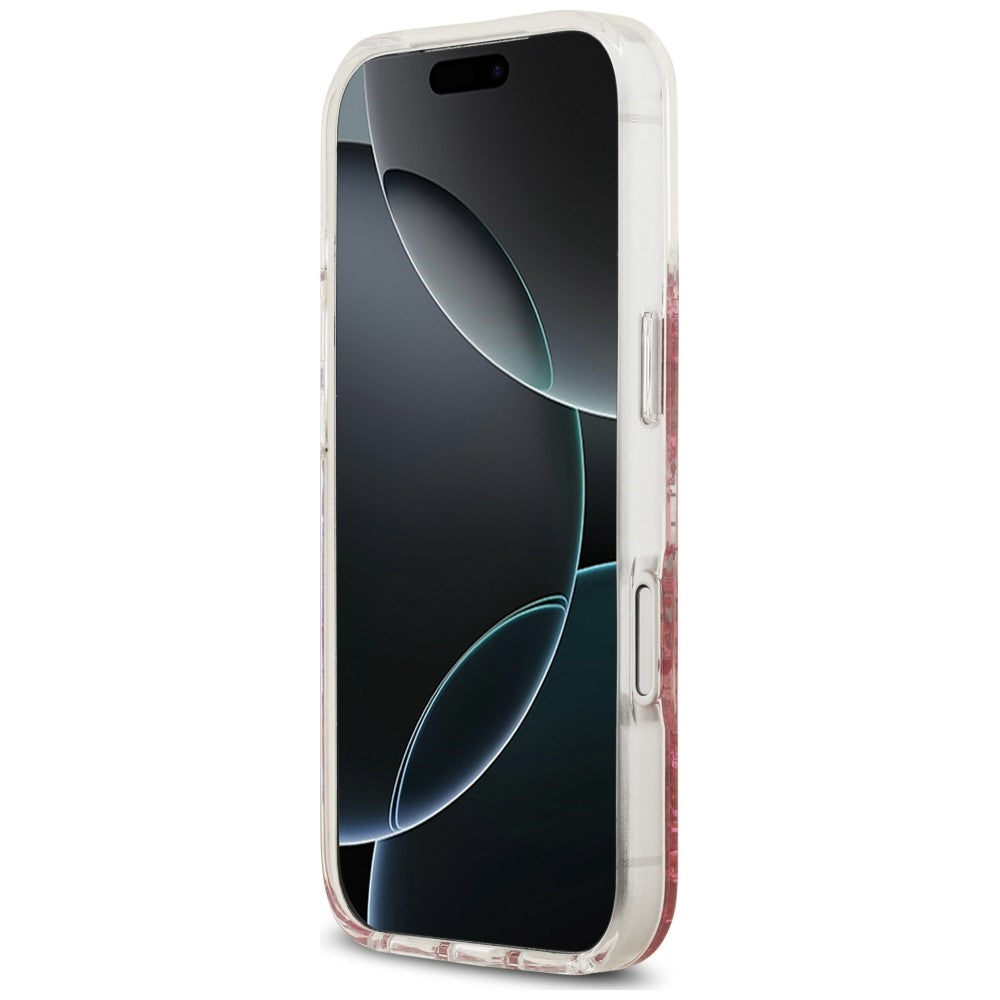 Guess iPhone 17 Pro/iPhone 18 Pro Kuori hartsikimalle Vaaleanpunainen