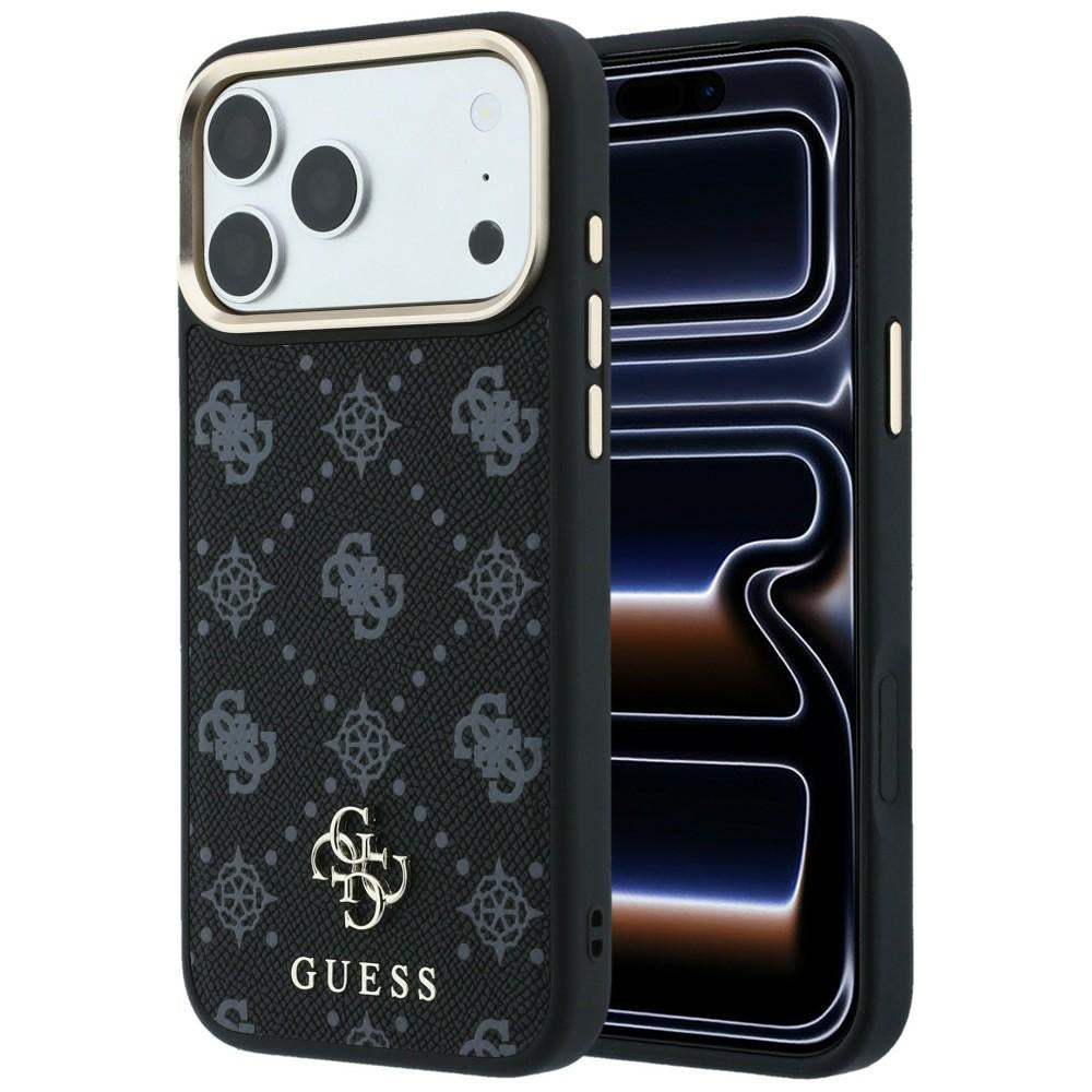 Guess iPhone 17 Pro Max/iPhone 18 Pro Max Kuori 4G Pioni Musta