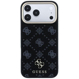 Guess iPhone 17 Pro Max/iPhone 18 Pro Max Kuori 4G Pioni Musta