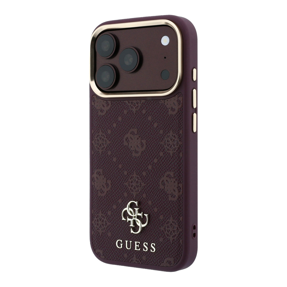 Guess iPhone 17 Pro/iPhone 18 Pro Kuori 4G Peony Burgundy