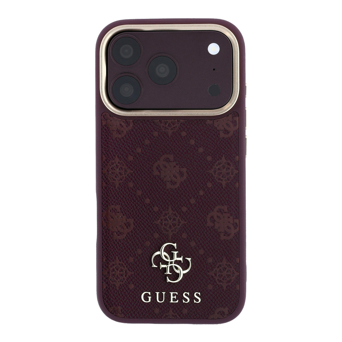 Guess iPhone 17 Pro/iPhone 18 Pro Kuori 4G Peony Burgundy