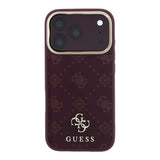 Guess iPhone 17 Pro/iPhone 18 Pro Kuori 4G Peony Burgundy